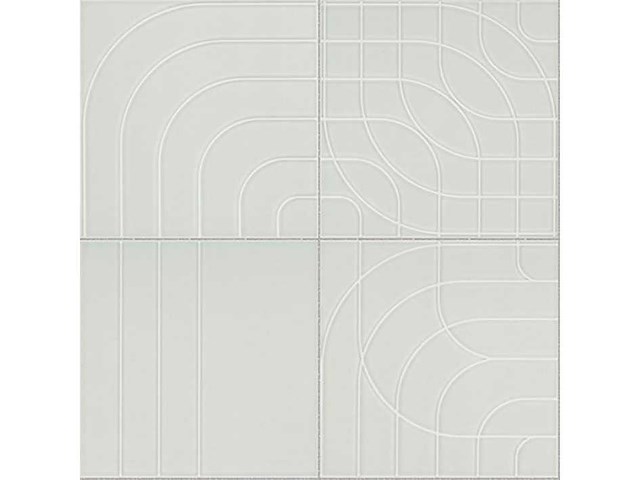 L'antic colonial metropolitan deco seagreen glans wandtegel 20x20 cm 25,84 m² - afbeelding 6 van  8