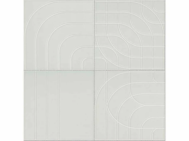 L'antic colonial metropolitan deco seagreen glans wandtegel 20x20 cm 26,4 m² - afbeelding 1 van  1