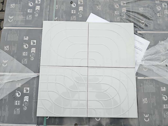 L'antic colonial metropolitan deco seagreen glans wandtegel 20x20 cm 26,4 m² - afbeelding 1 van  8