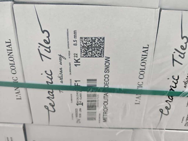 L'antic colonial metropolitan deco snow wandtegel 20x20 cm 43,8 m² - afbeelding 7 van  7