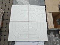 L'antic colonial metropolitan deco snow wandtegel 20x20 cm 43,8 m² - afbeelding 2 van  7