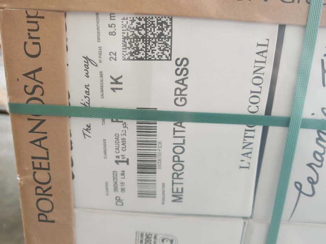 L'antic colonial metropolitan grass glans wandtegel 20x20 cm 26,4 m² - afbeelding 7 van  7