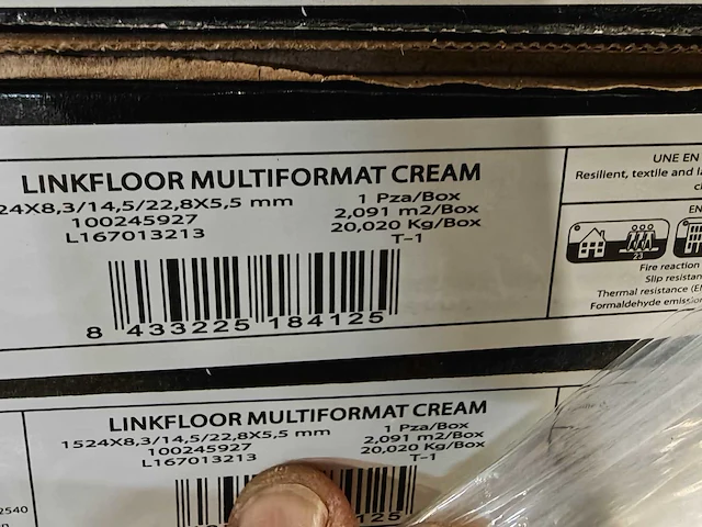L'antic colonial multiformat cream click pvc vloer 58 m² - afbeelding 8 van  10