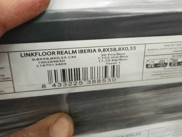 L'antic colonial realm iberia visgraat click pvc vloer 21,66 m² - afbeelding 10 van  13