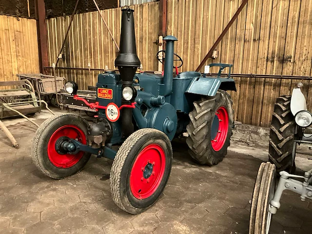 Lanz-bulldog - d7506 - vintage tractor - 1951 - afbeelding 1 van  12