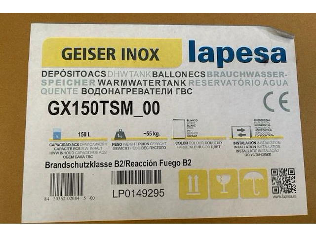 Lapesa warmwatertank - afbeelding 5 van  6