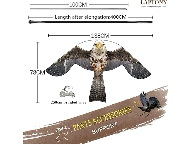 Laptony vogelverschrikker - afbeelding 3 van  5