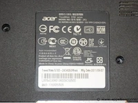 Laptop acer, travelmate 5760, intel core i5, zonder kabels, werking niet gekend, paswoord niet gekend - afbeelding 3 van  3