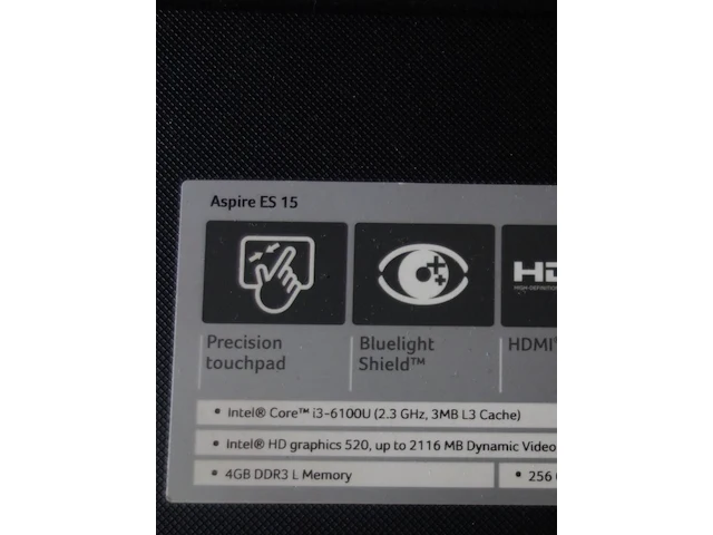 Laptop acer - afbeelding 4 van  4