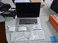 Laptop apple, macbook pro a1398, paswoord niet gekend, mogelijks icloud locked - afbeelding 1 van  2