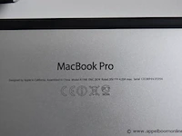 Laptop apple, macbook pro a1398, paswoord niet gekend, mogelijks icloud locked - afbeelding 2 van  2