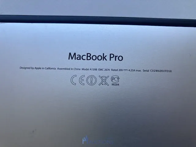 Laptop apple - afbeelding 3 van  5