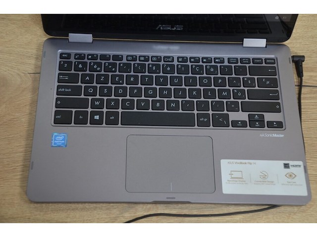 Laptop asus vivobook flip 14 tp401m intel pentium met lader (b397) - afbeelding 4 van  7