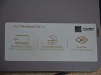 Laptop asus vivobook flip 14 tp401m intel pentium met lader (b397) - afbeelding 5 van  7