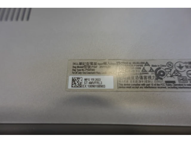 Laptop dell - afbeelding 4 van  4
