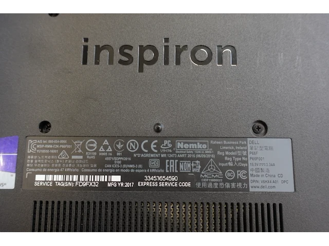 Laptop dell - afbeelding 3 van  4