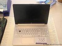 Laptop hp 15s, paswoord niet gekend, zonder kabels - afbeelding 1 van  2