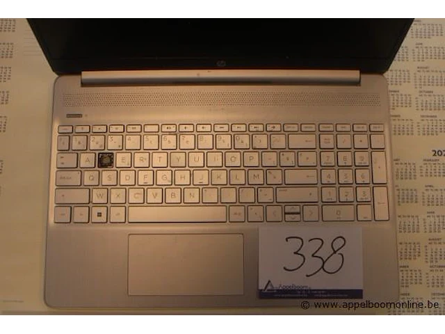 Laptop hp 15s, paswoord niet gekend, zonder kabels - afbeelding 2 van  2