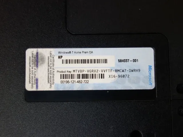 Laptop hp - afbeelding 4 van  4