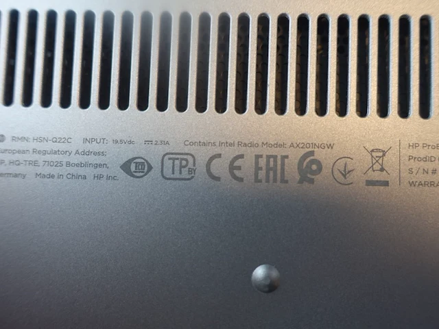 Laptop hp - afbeelding 4 van  5