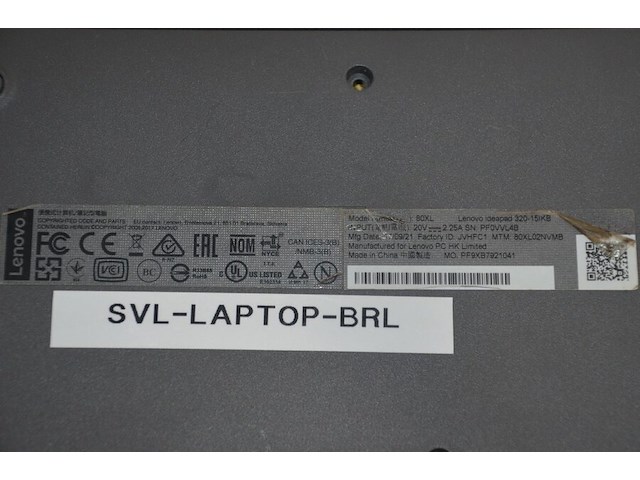 Laptop lenovo ideapad 320-15ikb intel core i5 met lader (b400) - afbeelding 8 van  8