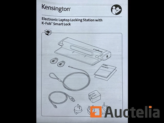 Laptop locking station kensington met intelligent k-fob™ lock 5st - afbeelding 4 van  12