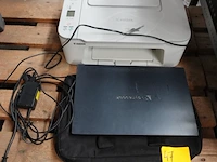 Laptop + printer - afbeelding 1 van  5