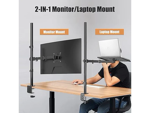 Laptop-standaard / monitor-arm - afbeelding 3 van  4