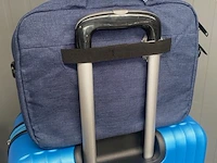 Laptoptas - 13,30'' - polyester jeans - blauw - afbeelding 1 van  3