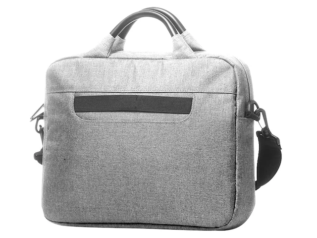 Laptoptas - 13,30'' - polyester jeans - grijs - afbeelding 3 van  3