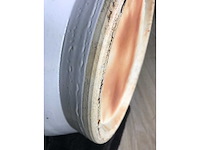 Large blanc de chine ceramic vase. 90cm high. - afbeelding 8 van  34