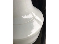 Large blanc de chine ceramic vase. 90cm high. - afbeelding 30 van  34