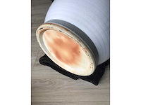 Large blanc de chine ceramic vase. 90cm high. - afbeelding 9 van  34