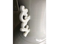 Large blanc de chine ceramic vase. 90cm high. - afbeelding 31 van  34