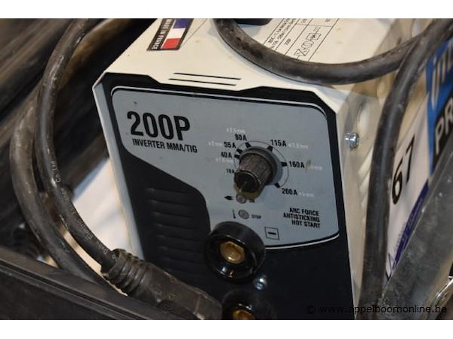 Lasapparaat 200p inverter mma/tig - afbeelding 2 van  2