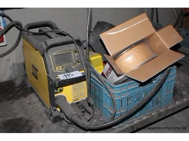 Lasapparaat esab emp 215ci, werking niet gekend - afbeelding 1 van  2