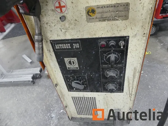 Lasapparaat mig op wielen cerdi autobox 240 - afbeelding 2 van  9