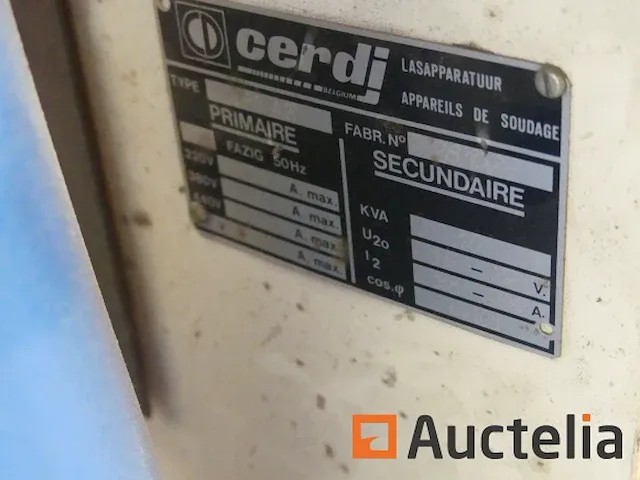Lasapparaat mig op wielen cerdi autobox 240 - afbeelding 6 van  9