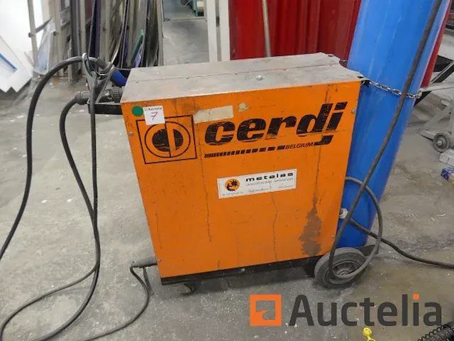 Lasapparaat mig op wielen cerdi autobox 240 - afbeelding 7 van  9