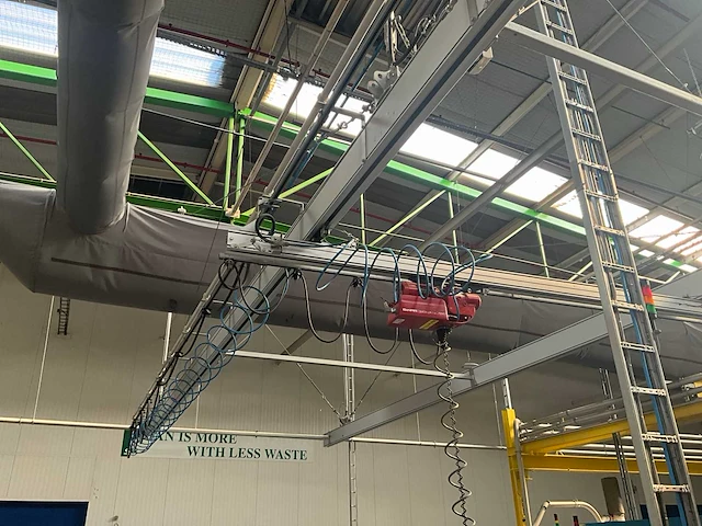 Lase rolbrug hangconstructie 500 kg. - afbeelding 15 van  21