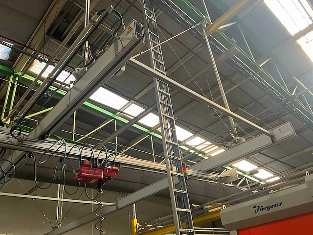 Lase rolbrug hangconstructie 500 kg. - afbeelding 16 van  21