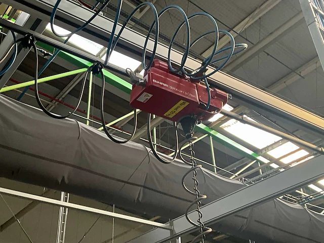 Lase rolbrug hangconstructie 500 kg. - afbeelding 21 van  21