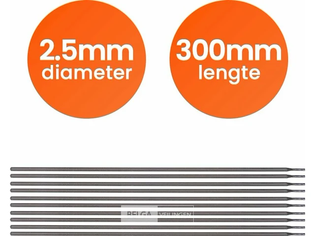 Laselektrode 50 stuks 2,5mm - afbeelding 2 van  2