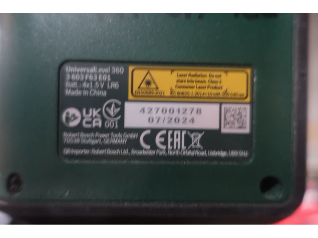 Laser bosch - afbeelding 2 van  2