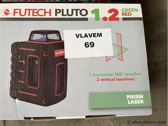 Laser, fabr. futech, pluto 1.2 - afbeelding 1 van  1