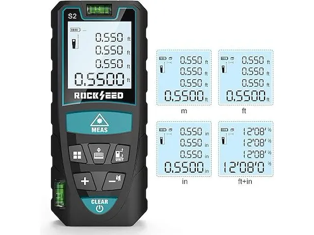 Laserafstandsmeter 50m - afbeelding 2 van  2