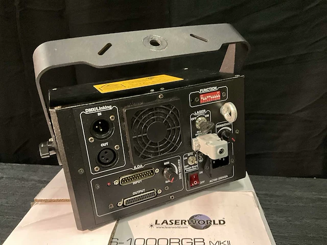 Laserworld multicolor 1w laser - afbeelding 3 van  4