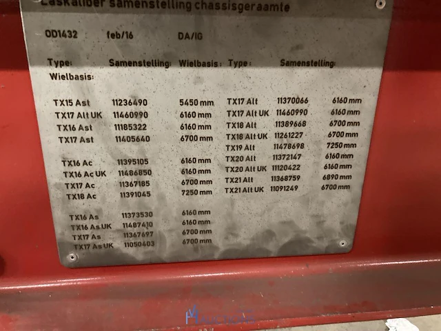 Laskaliber voor busframes - afbeelding 12 van  15
