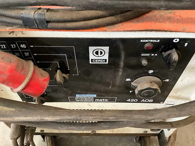 Lasmachine cerdi cerdimatic 420 aob - afbeelding 3 van  6
