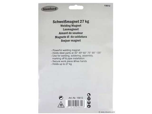 Lasmagneet 27kg - afbeelding 3 van  3